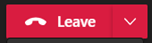 MicrosoftTeams CallControls Leave